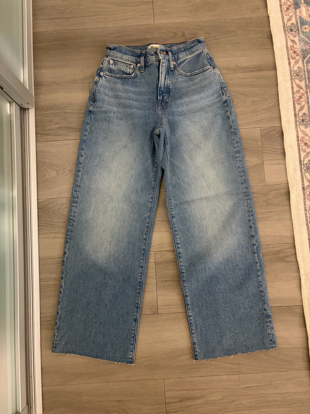 Madewell Light Blue Wide-Leg Jeans